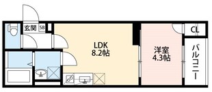 シエル甲子園の物件間取画像